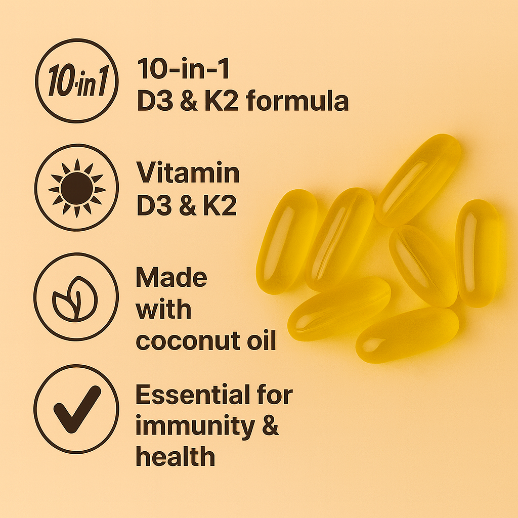Immune Support - Vitamin D3 & K2