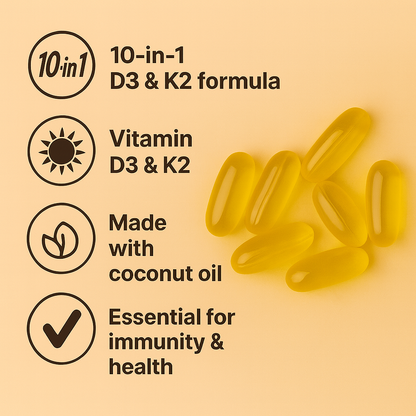 Immune Support - Vitamin D3 & K2